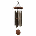 Windspiel 90 cm aus Metall und Holz Braun Bronze Hängedekoration